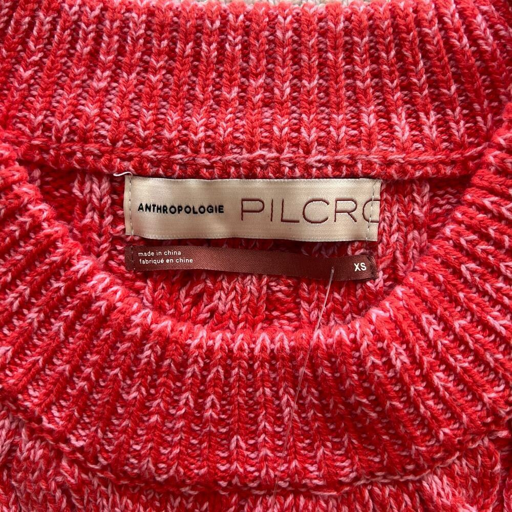 Anthropologie Pilcro Cable Knit Oversized Sweater Size XS - Picture 4 of 7